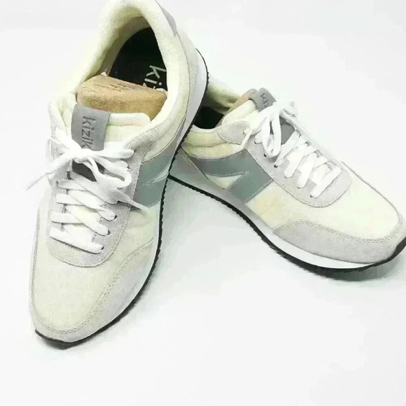 BRAND NEW IN BOX Kizik Milan Men's Sneaker Mist Grey and White Color Multiple - Picture 10 of 12